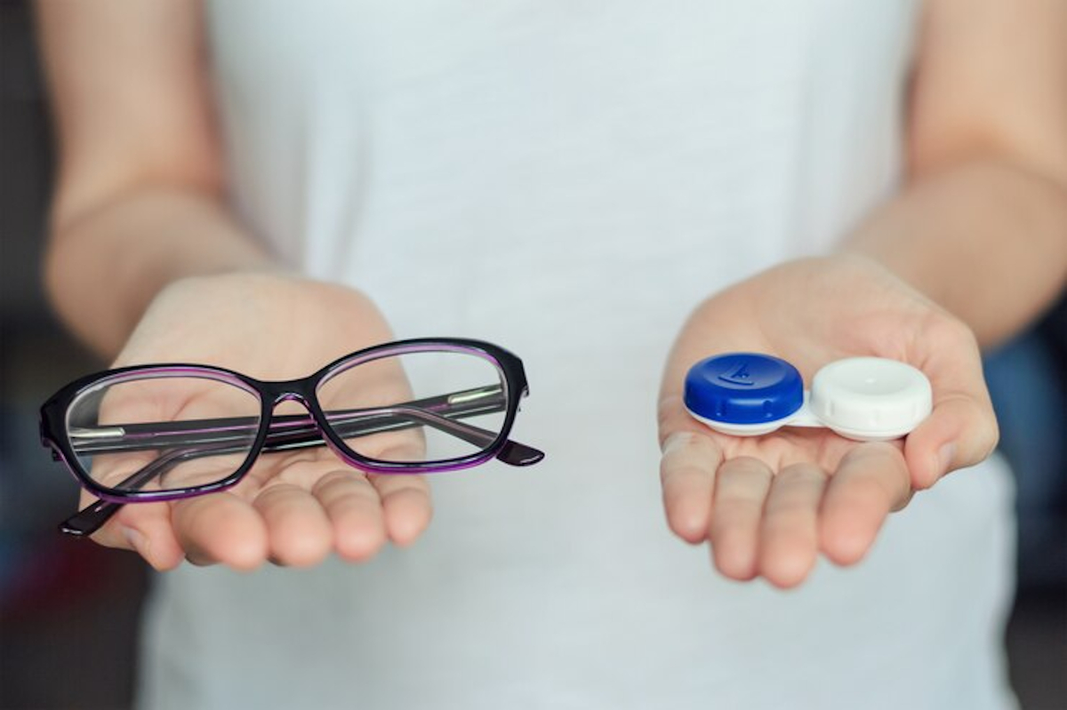 Lentilles vs lunettes