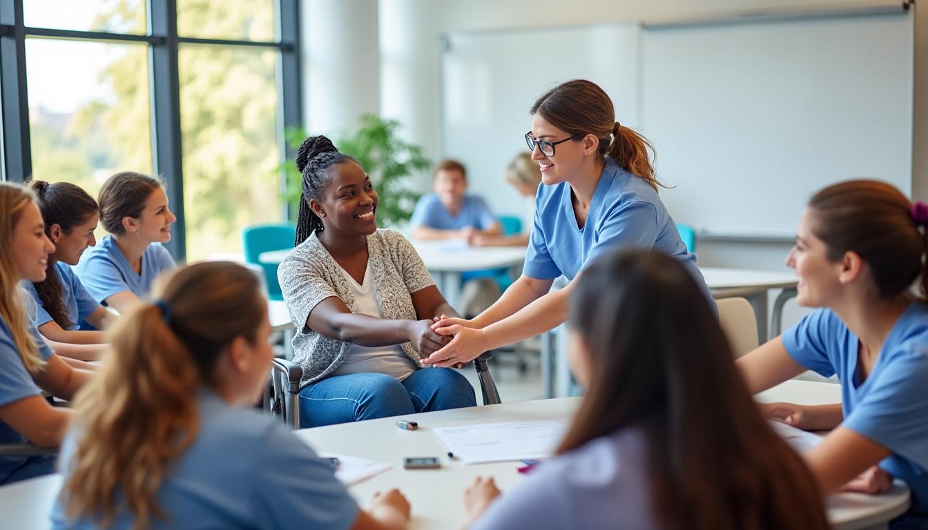 découvrez une opportunité unique avec notre formation gratuite et rémunérée d'auxiliaire de vie. apprenez les compétences essentielles pour accompagner les personnes en perte d'autonomie tout en bénéficiant d'une rémunération. rejoignez-nous et lancez votre carrière dans le secteur du soins à domicile !