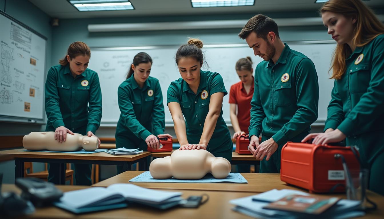 découvrez pourquoi opter pour une formation d'ambulancier gratuite est un choix judicieux. profitez de l'opportunité d'acquérir des compétences indispensables dans le domaine des premiers secours, tout en allégeant vos frais de formation. rejoignez une carrière valorisante et enrichissante dédiée au bien-être des autres.