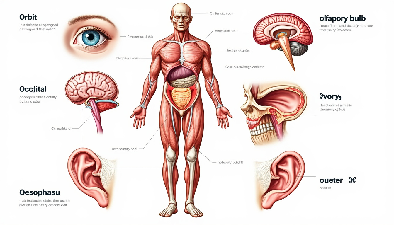 découvrez des astuces simples pour mémoriser facilement les parties du corps commençant par la lettre o en anatomie. idéal pour étudiants en médecine et passionnés d’anatomie !