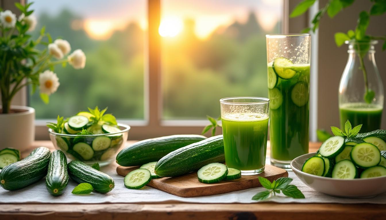 découvrez comment le régime concombre de 7 jours peut aider à détoxifier votre corps, perdre du poids et améliorer votre bien-être. profitez des bienfaits de ce plan minceur simple, naturel et rafraîchissant.
