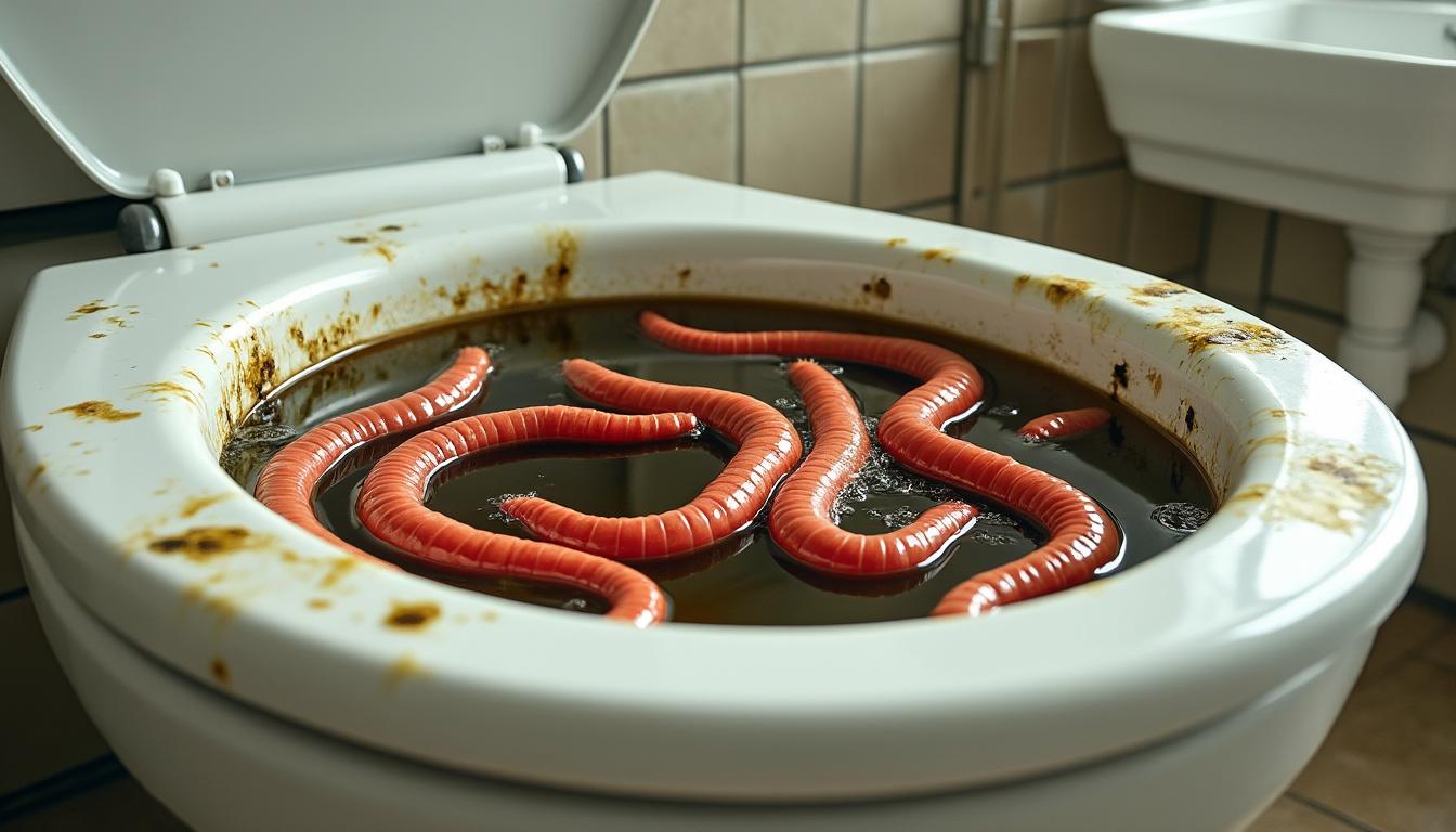 découvrez pourquoi la présence d'un vers rouge dans les toilettes peut signaler un problème de santé publique à ne pas sous-estimer, et comment réagir pour préserver l'hygiène et la sécurité de votre foyer.