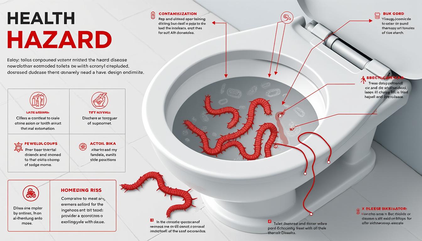 découvrez pourquoi la présence d’un vers rouge dans les toilettes peut signaler un problème de santé publique à prendre au sérieux. conseils, prévention et actions à adopter pour protéger votre foyer.