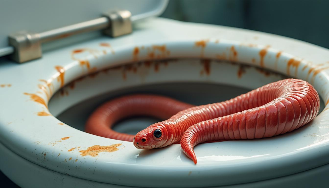 découvrez pourquoi la présence d’un vers rouge dans les toilettes peut indiquer un problème de santé publique, quels sont les risques pour votre bien-être et les mesures à prendre pour protéger votre foyer.
