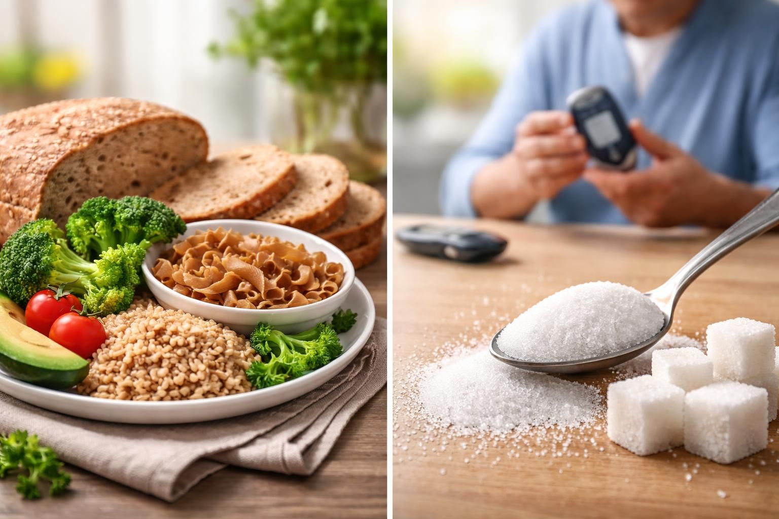 découvrez en termes simples la différence entre glucides et sucres et leur impact sur le diabète pour mieux gérer votre alimentation.