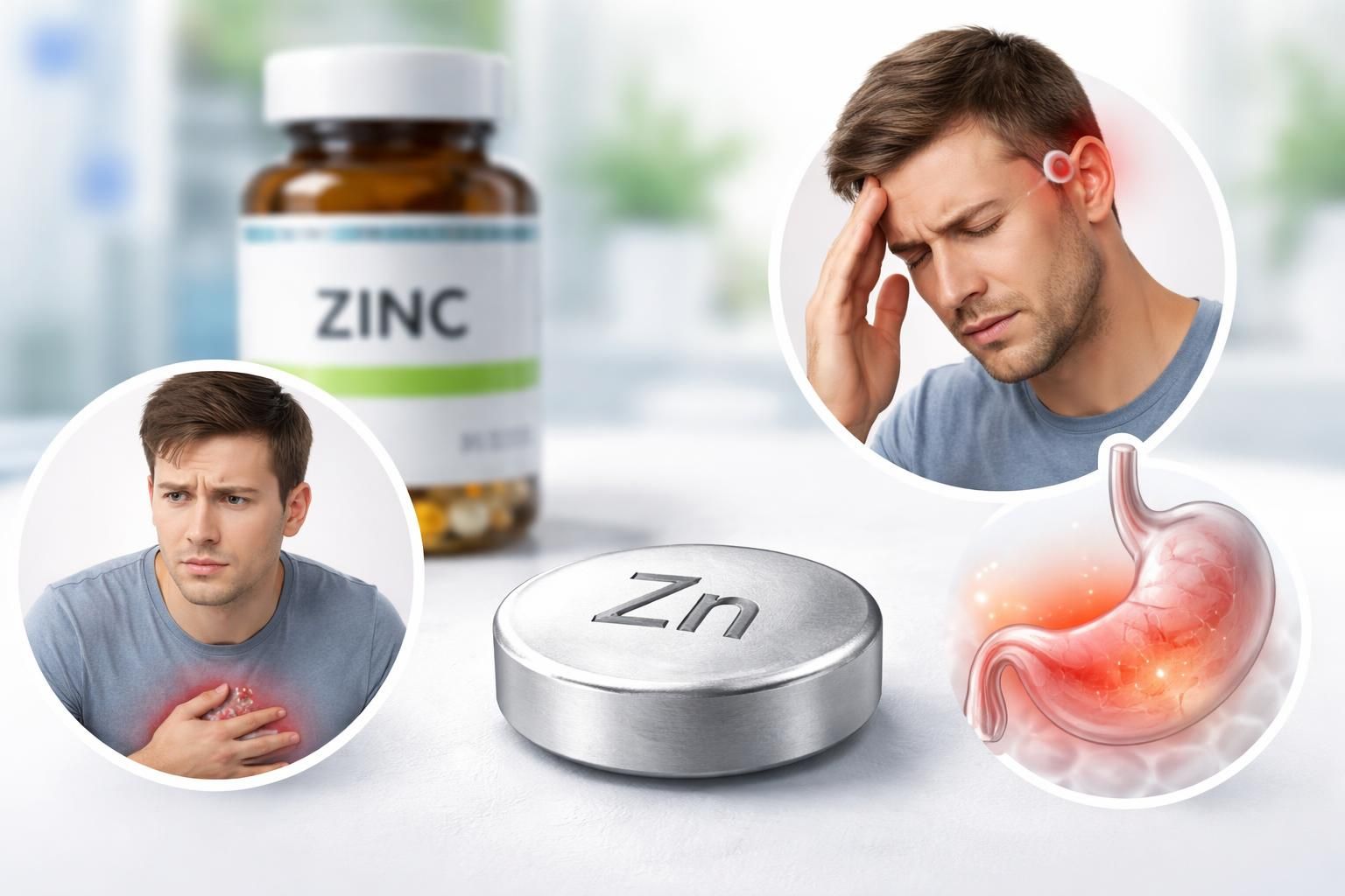 découvrez les effets secondaires du zinc et ce qu'il faut savoir avant de commencer sa prise pour garantir votre sécurité et votre bien-être.