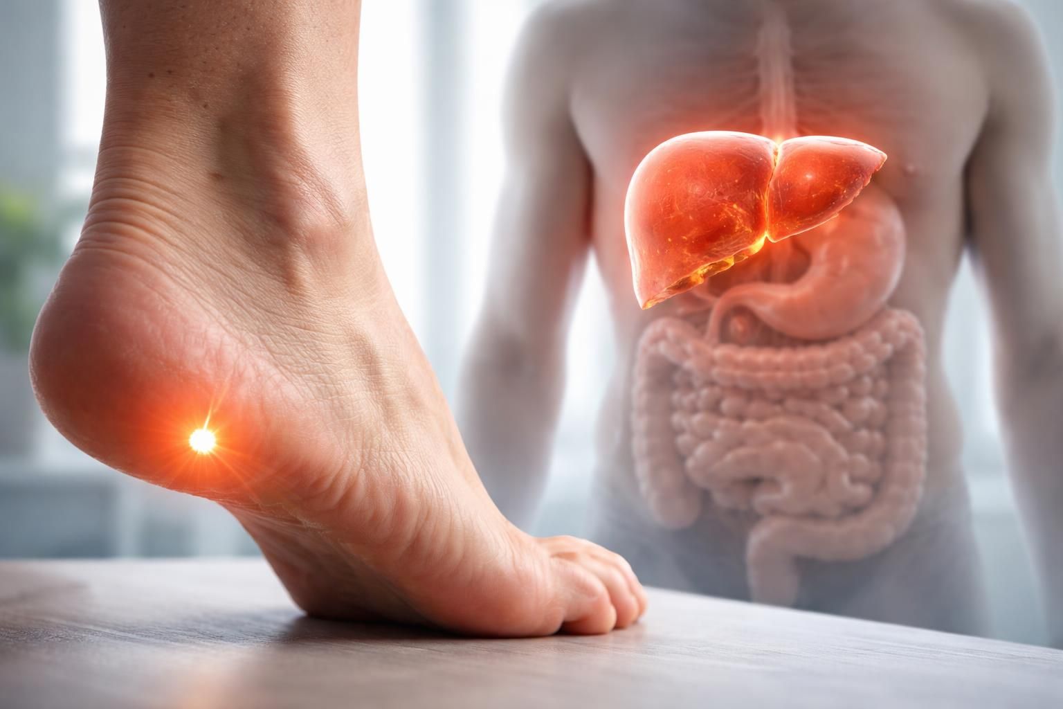 découvrez comment l'épine calcanéenne et le foie peuvent influencer votre digestion de manière inattendue et les solutions pour améliorer votre bien-être digestif.